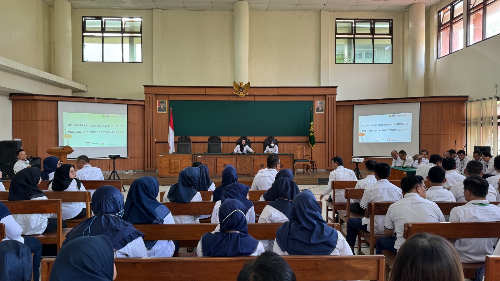 Pengadilan Negeri Yogyakarta Melaksanakan Sosialisasi Restorative Justice