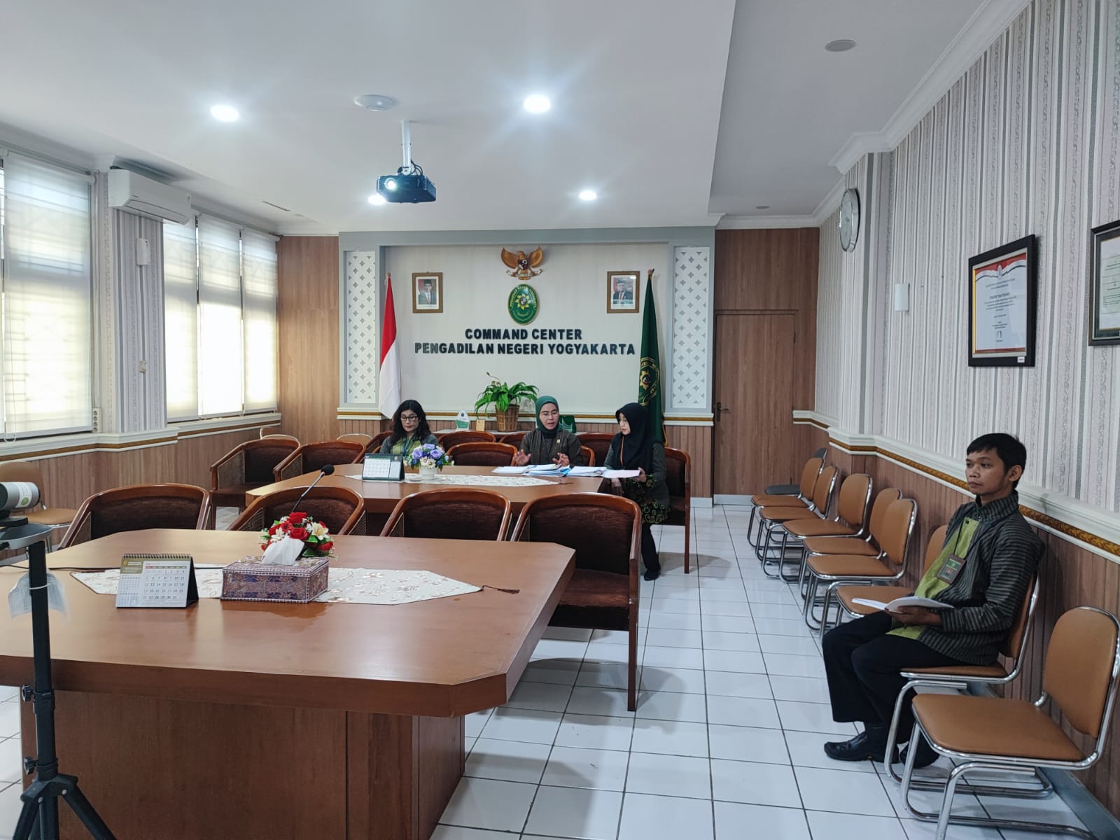 Pengadilan Negeri Yogyakarta Mengikuti Sosialisasi Layanan Administrasi Kepegawaian Kepaniteraan