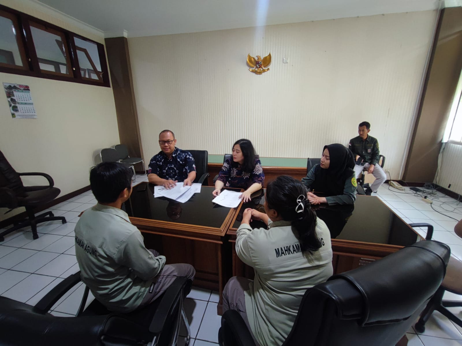 Pengadilan Negeri Yogyakarta Mendapatkan Kunjungan Kerja Tim Biro Perencanaan dan Organisasi Badan Urusan Administrasi Mahkamah Agung