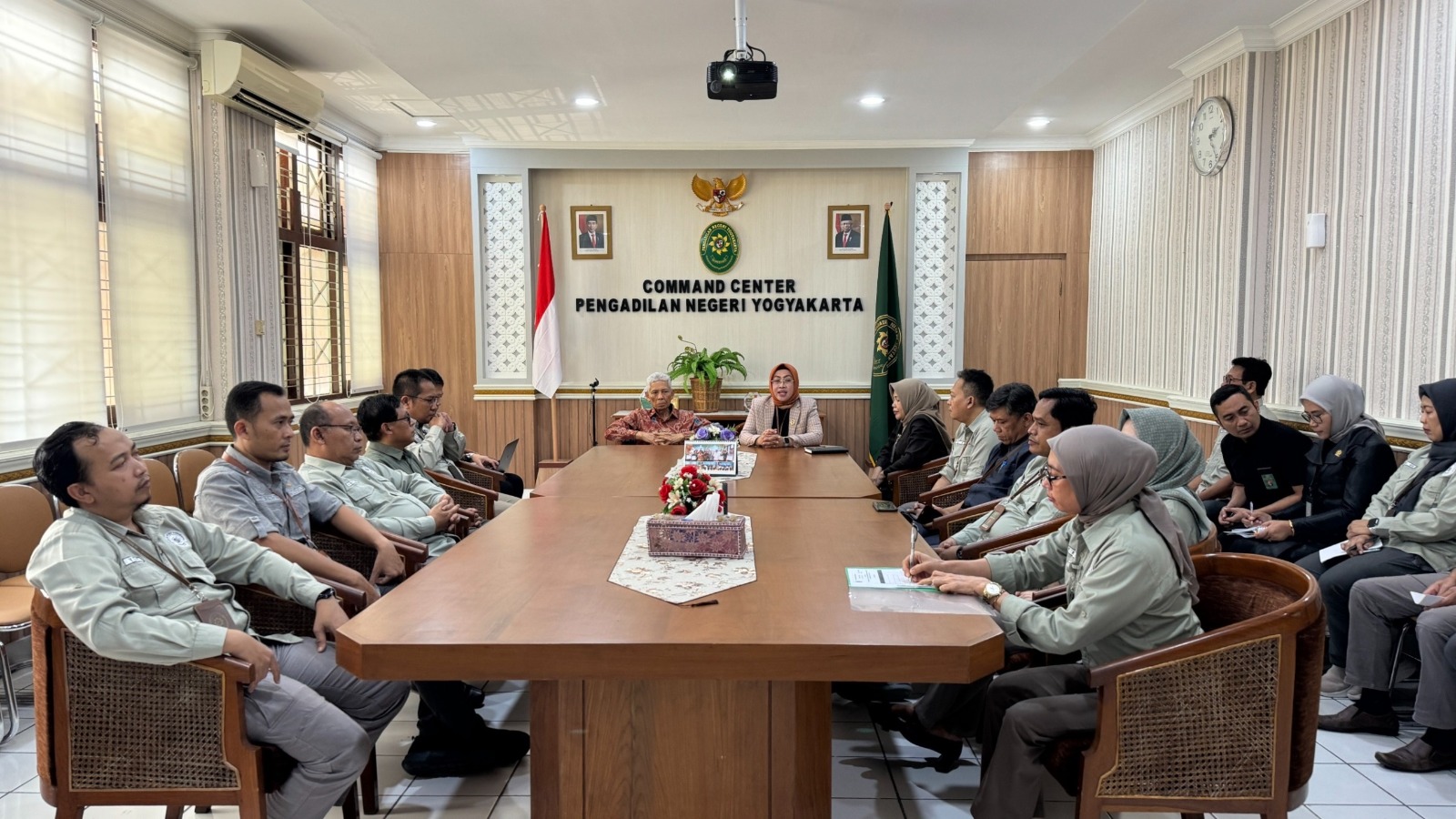 Pengadilan Negeri Yogyakarta Mendapatkan Kunjungan Kerja Hakim Agung Ketua Kamar Pembinaan Mahkamah Agung RI