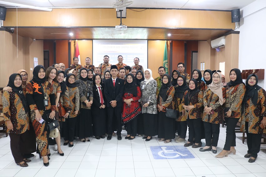 Pengadilan Negeri Yogyakarta Menghadiri Pelantikan dan Sumpah Jabatan Panitera Muda Hukum Pengadilan Negeri Bantul