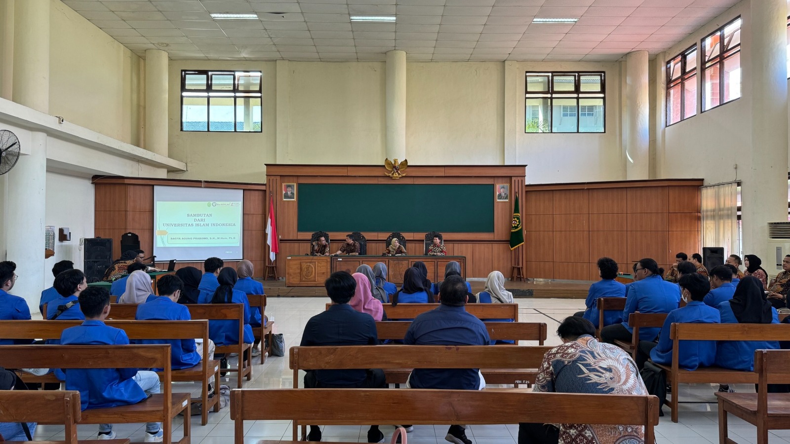 Pembekalan / Pembukaan Kuliah Praktik Universitas Islam Indonesia di Pengadilan Negeri Yogyakarta
