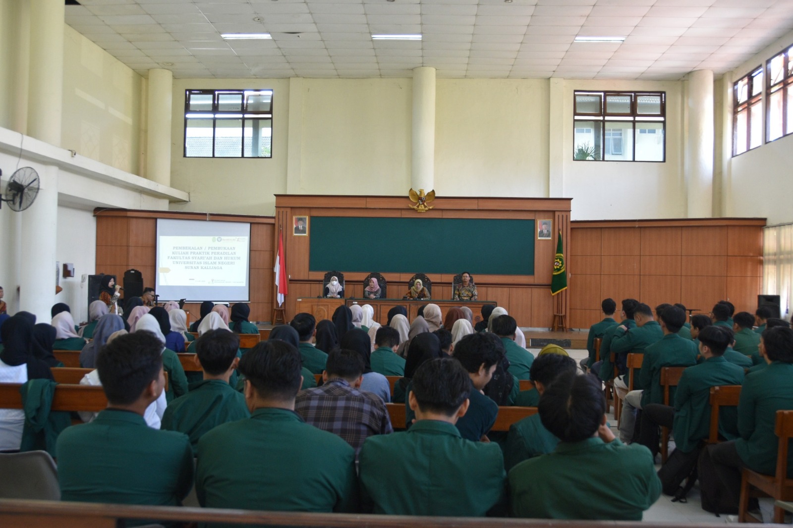 Pembekalan /  Pembukaan Kuliah Praktik Peradilan Fakultas Syari'ah dan Hukum UIN Sunan Kalijaga di Pengadilan Negeri Yogyakarta