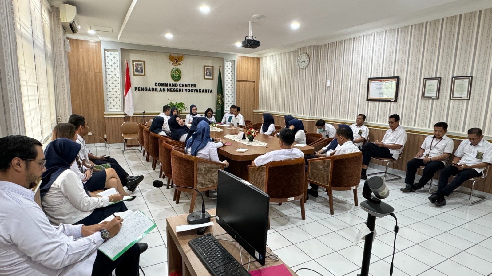 Rapat Berjenjang Kepaniteraan Juni 2024 Pengadilan Negeri Yogyakarta