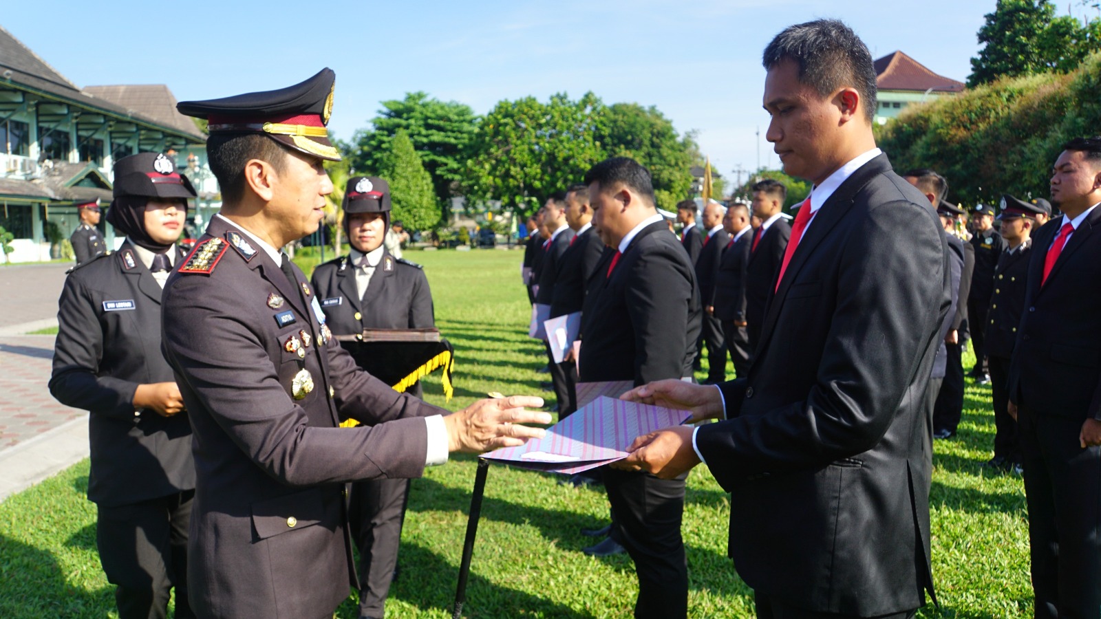 Ketua Pengadilan Negeri Yogyakarta Menghadiri Upacara HUT Bhayangkara ke-78