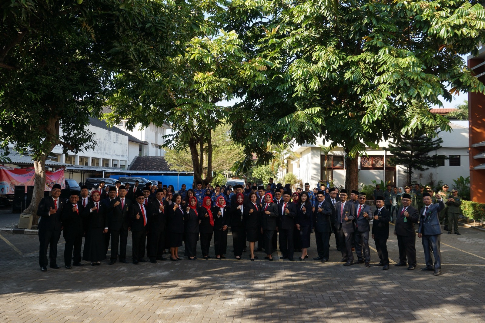 Pengadilan Negeri Yogyakarta Melaksanakan Upacara Bendera Peringatan HUT Kemerdekaan Republik Indonesia ke-79