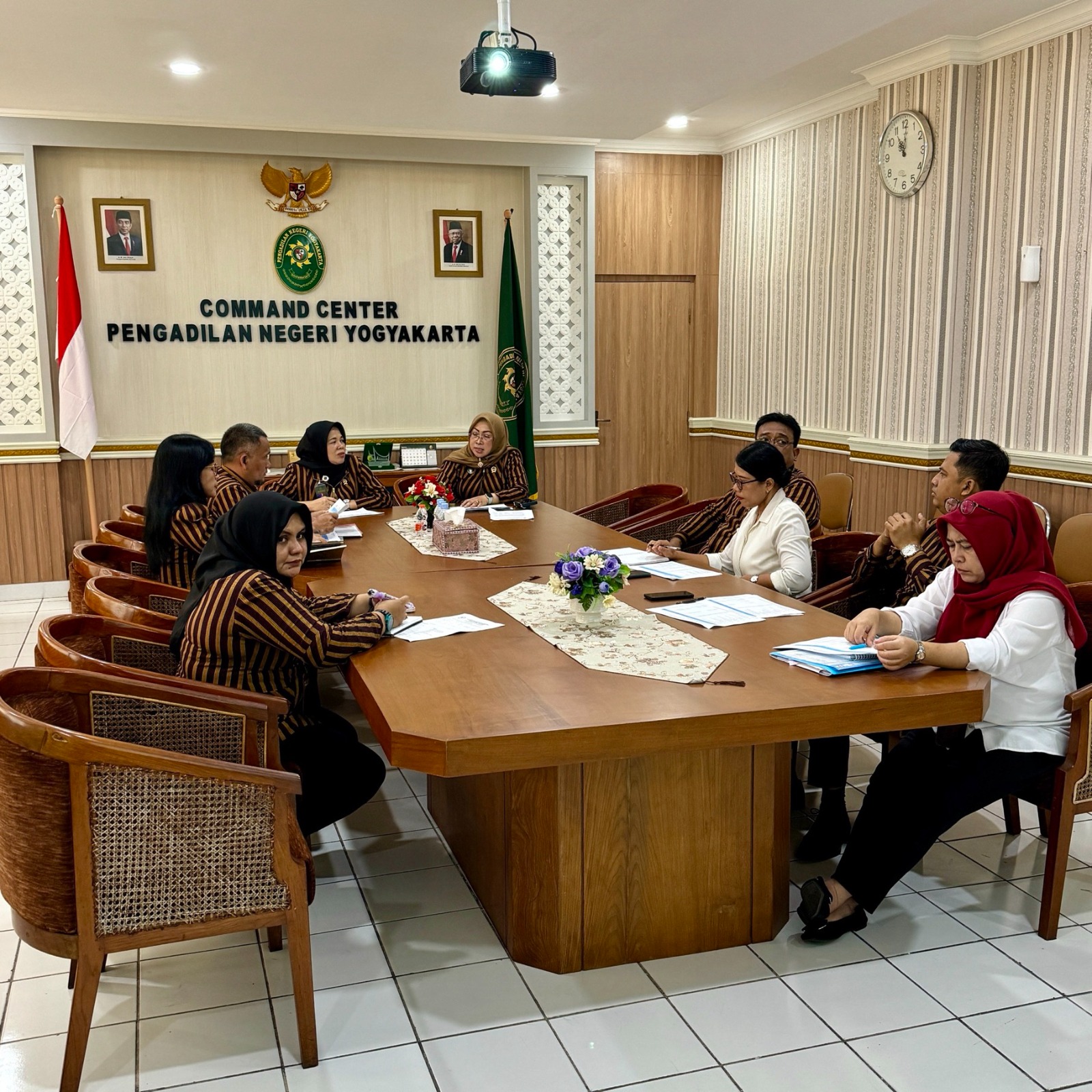 Rapat Koordinasi Monev Pelaksanaan DIPA 03 Pengadilan Negeri Yogyakarta