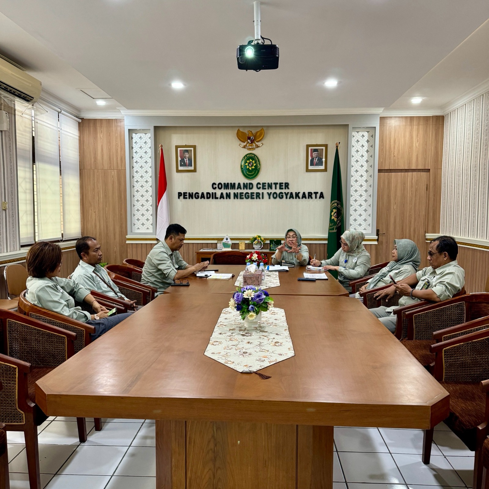 Diskusi mengenai Perjanjian Bersama Pengadilan Hubungan Industrial pada Pengadilan Negeri Yogyakarta