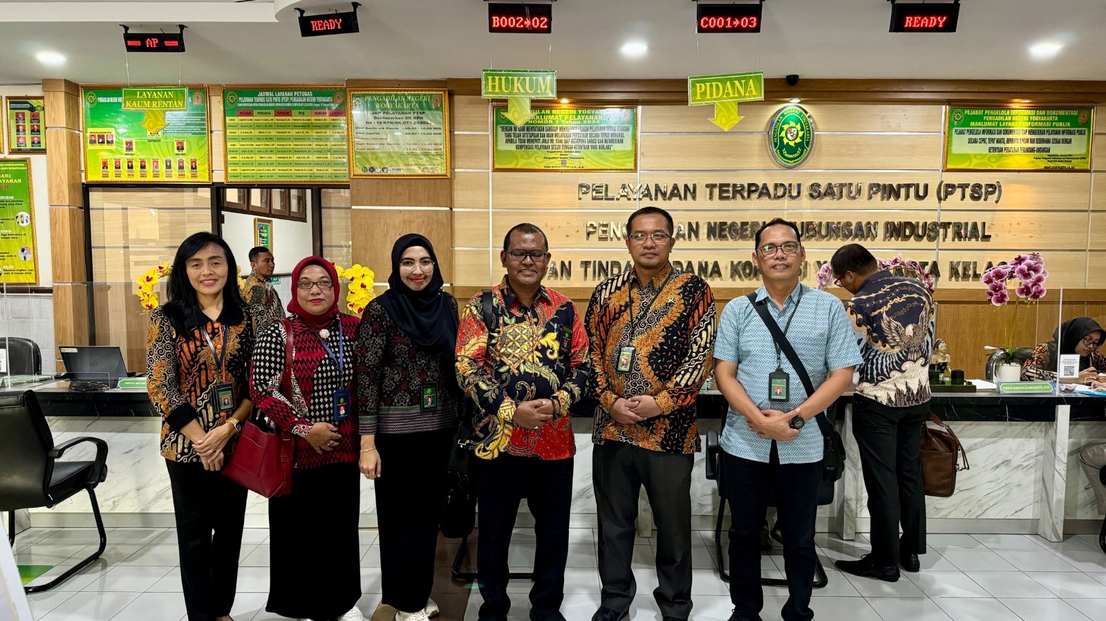 Pengadilan Negeri Yogyakarta Mendapatkan Kunjungan Kerja dari Beberapa Satker Pengadilan Negeri di Indonesia