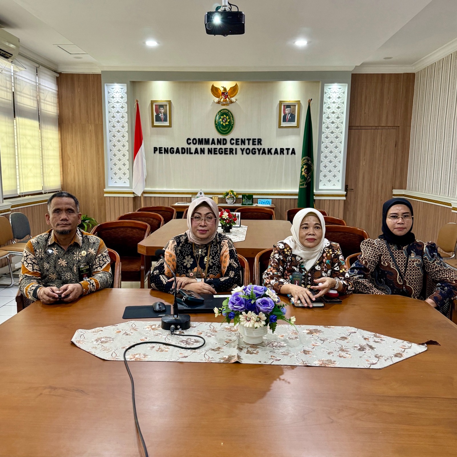 Pengadilan Negeri Yogyakarta Mengikuti Pembukaan sekaligus Ceramah Umum pada Pelatihan Manajemen dan Kepemimpinan bagi Pimpinan, Panitera dan Sekretaris Pengadilan Mahkamah Agung RI.