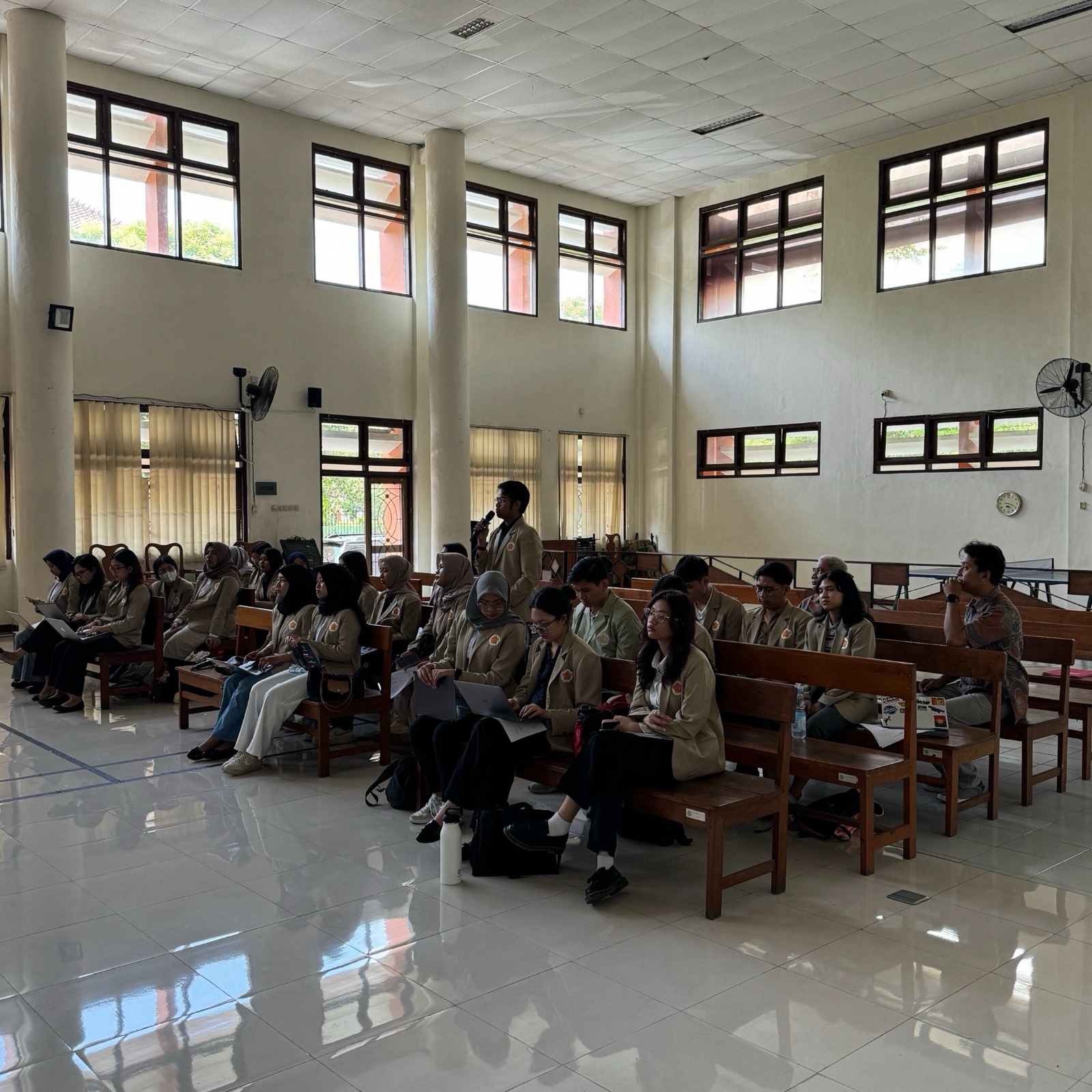 Pembukaan Kegiatan OSTJM Mahasiswa Fakultas Hukum UGM di Pengadilan Negeri Yogyakarta