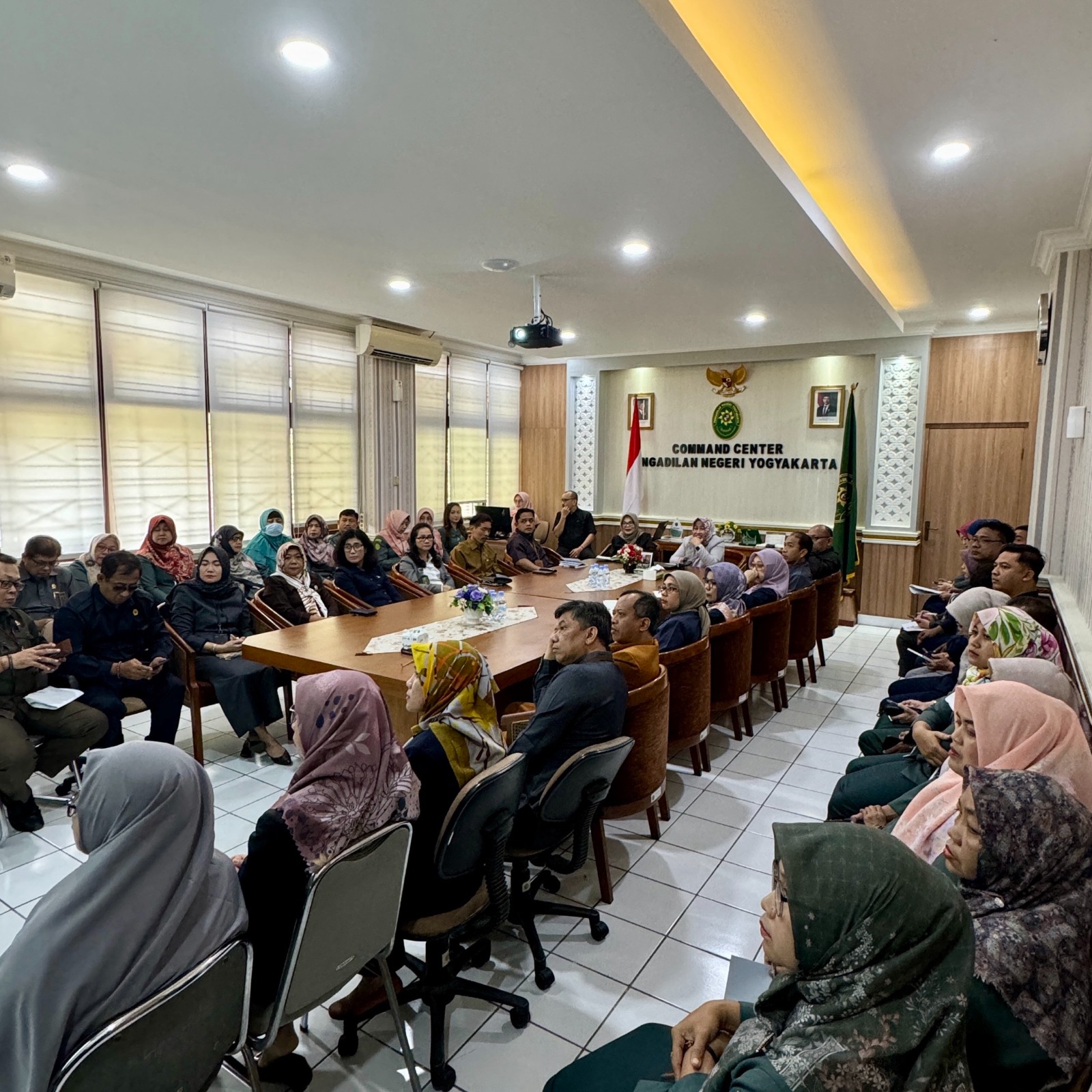 Rapat Monev dan Review SIPP Pengadilan Negeri Yogyakarta