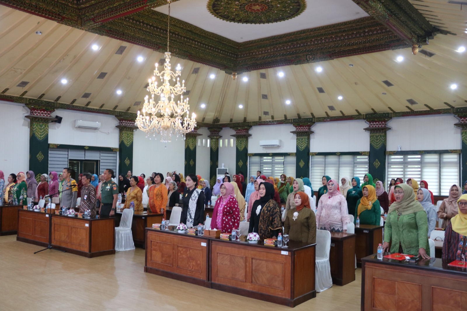 Pengadilan Negeri Yogyakarta Menghadiri Puncak Peringatan Hari Ibu dan HUT GOW