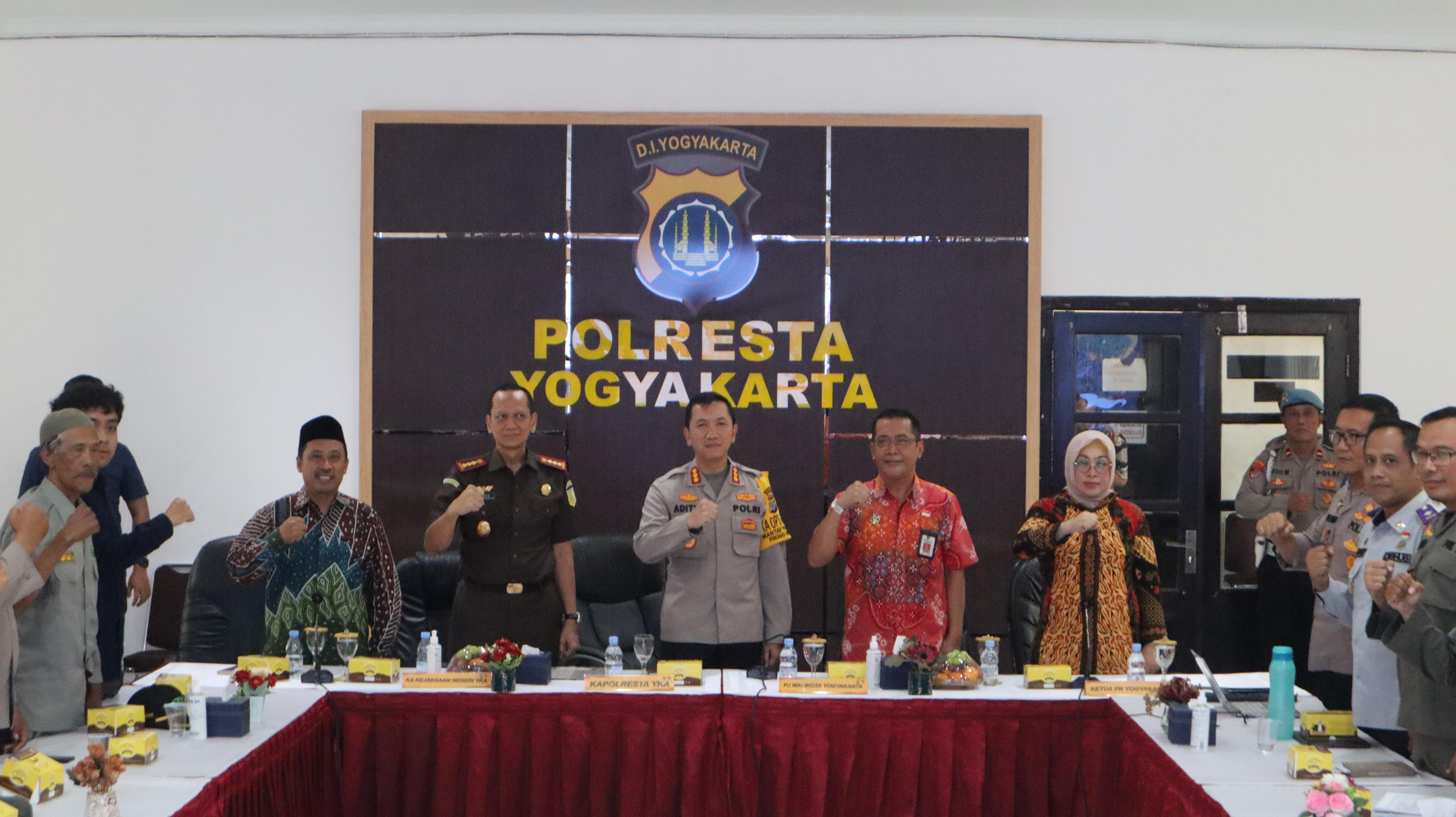 Ketua Pengadilan Negeri Yogyakarta Menghadiri Rapat Koordinasi Eksternal Operasi Lilin Progo 2024