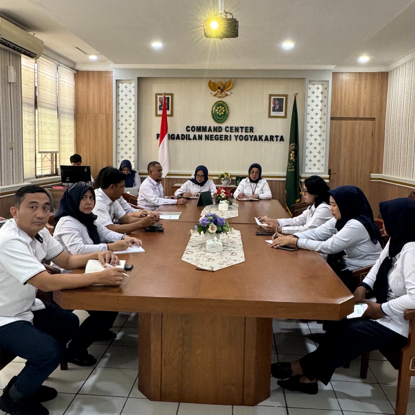 Rapat Penetapan Kinerja Tahunan Tahun 2025 Pengadilan Negeri Yogyakarta