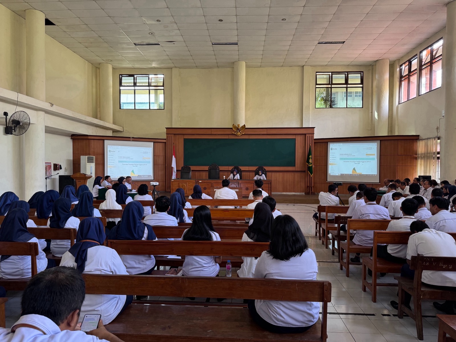 Rapat Pembinaan dan Monev Kinerja Pengadilan Negeri Yogyakarta Bulan Maret 2025