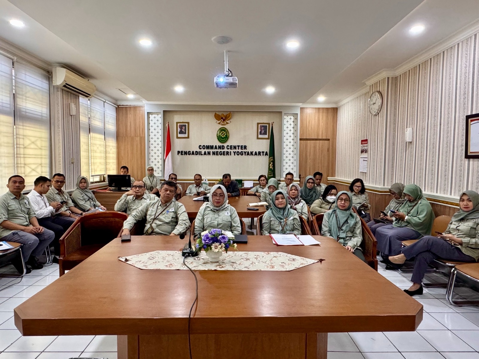 Pengadilan Negeri Yogyakarta Mengikuti Perisai Badilum episode ke-6