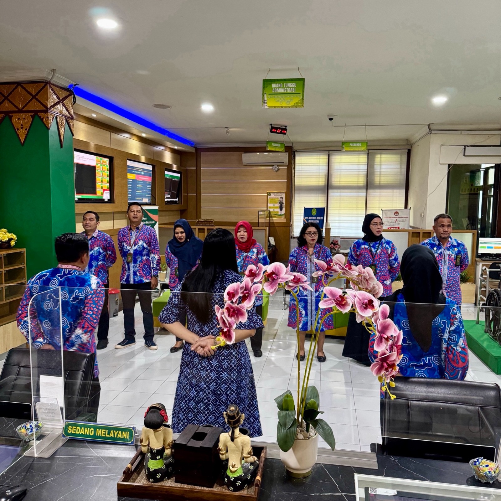 Apel Pagi Rutin Petugas PTSP 15 Mei 2025