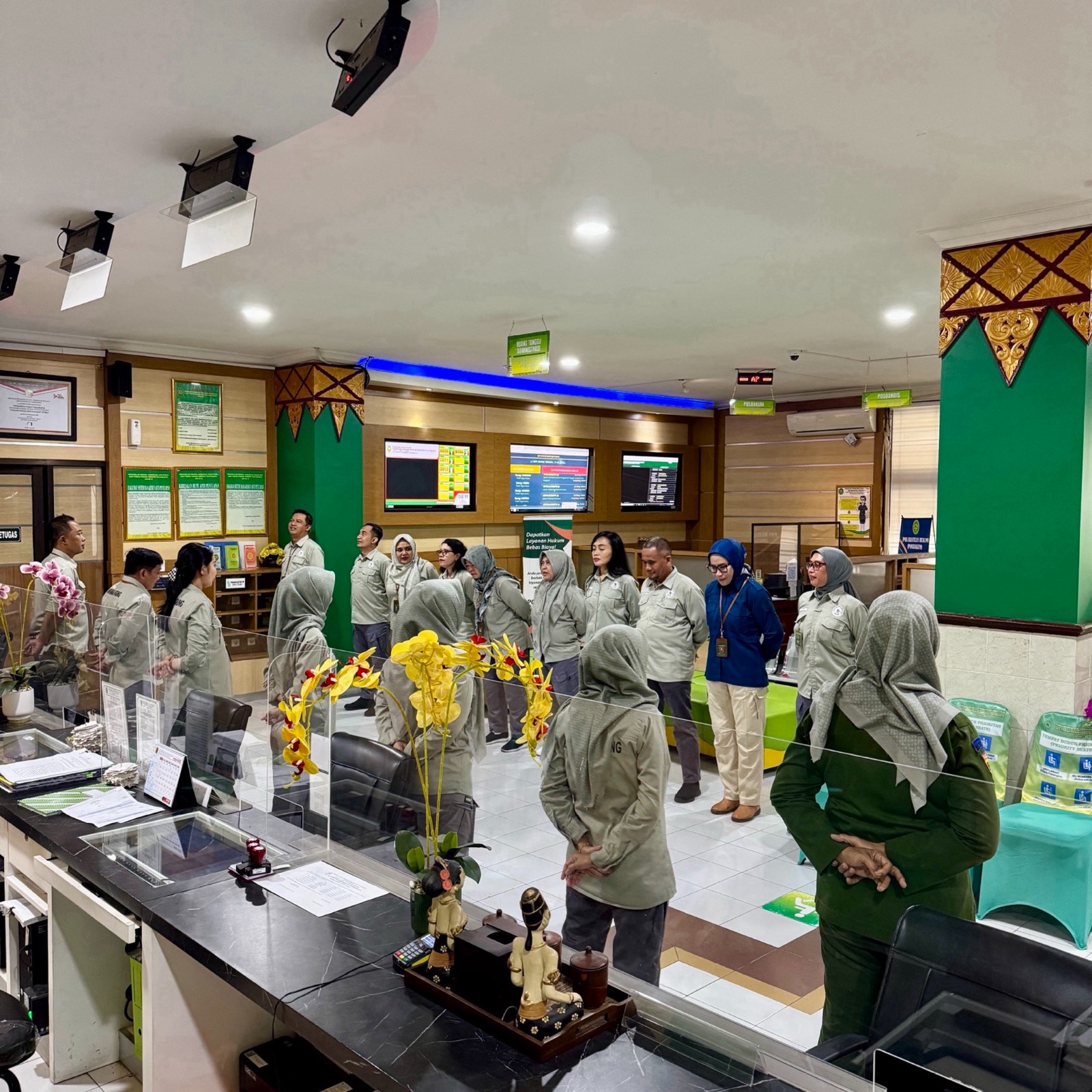 Apel Pagi Rutin Petugas PTSP 21 Mei 2025