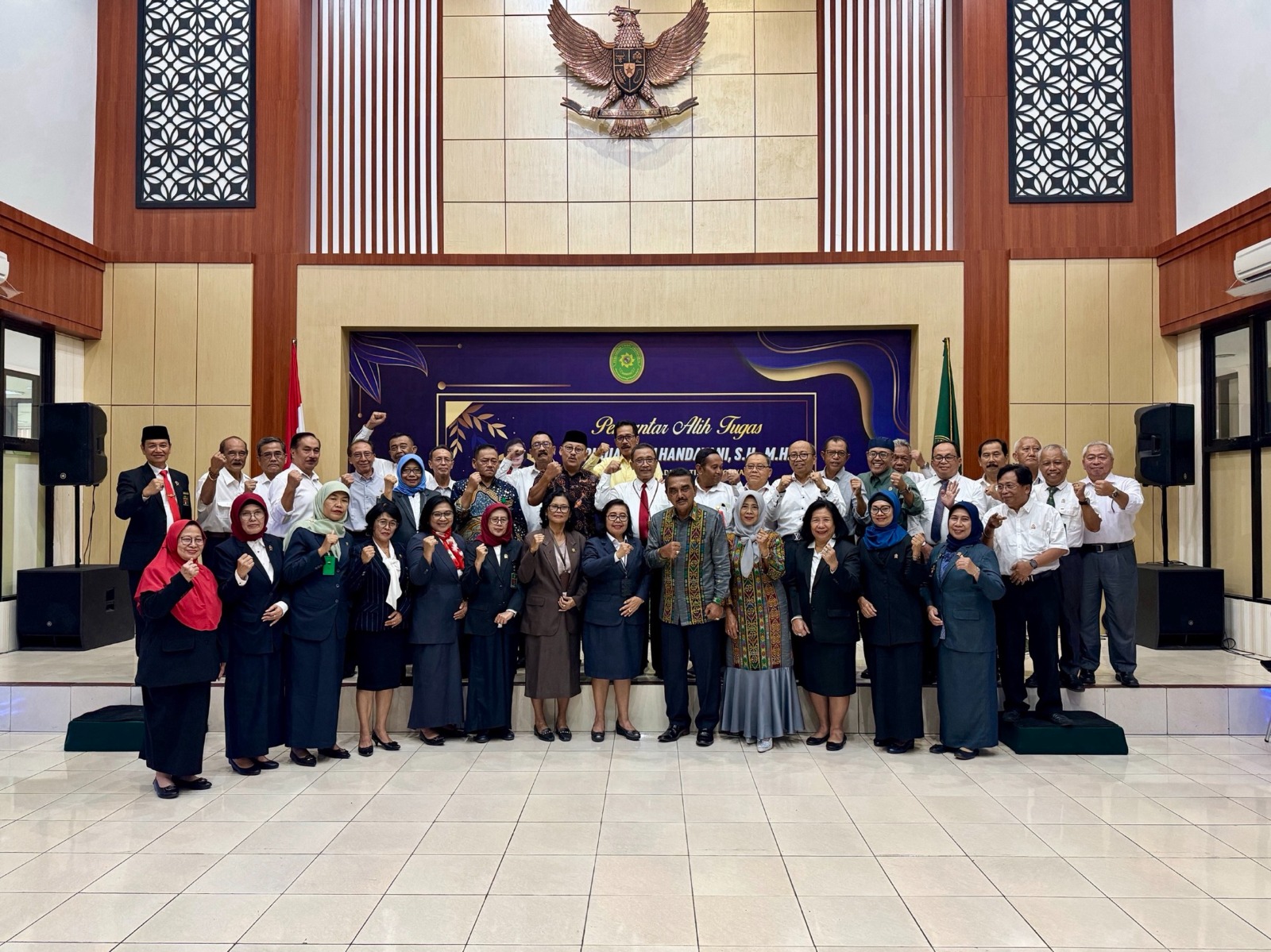 Ketua Pengadilan Negeri Yogyakarta Menghadiri Pengantar Alih Tugas Wakil Ketua Pengadilan Tinggi Yogyakarta