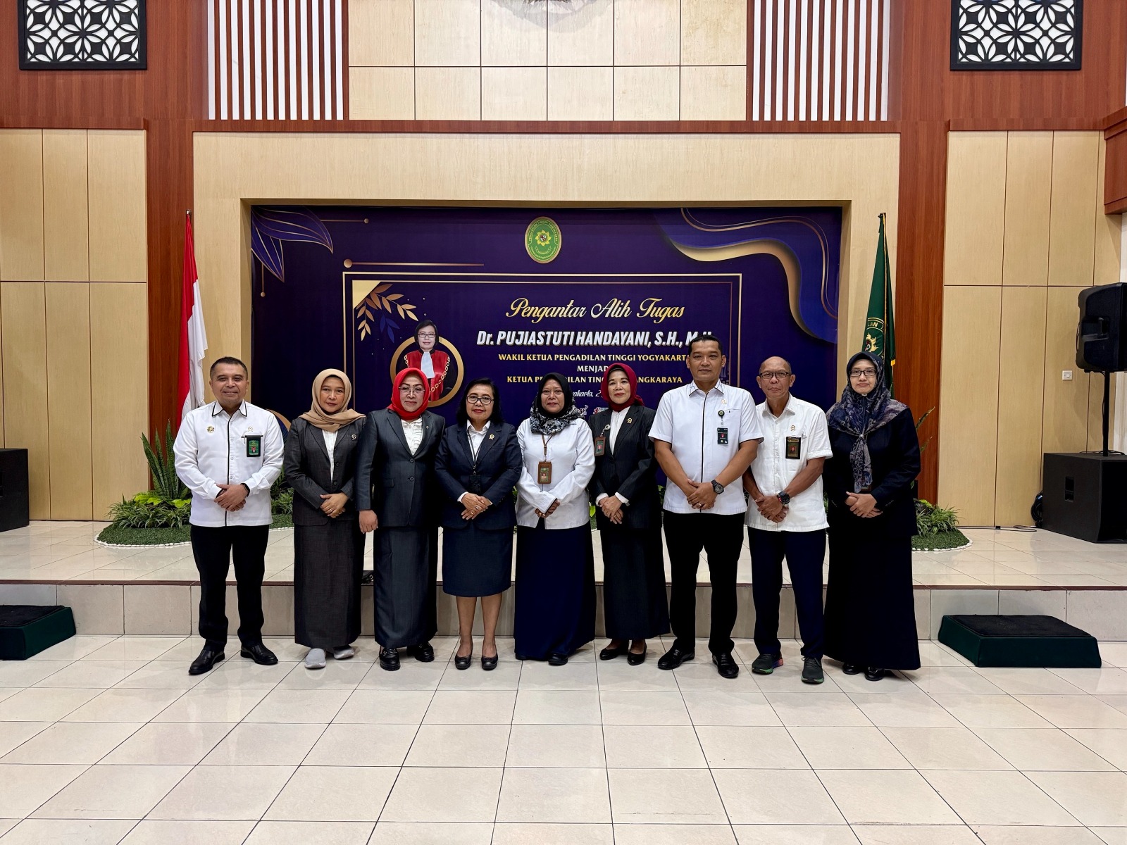 Ketua Pengadilan Negeri Yogyakarta Menghadiri Pengantar Alih Tugas Wakil Ketua Pengadilan Tinggi Yogyakarta