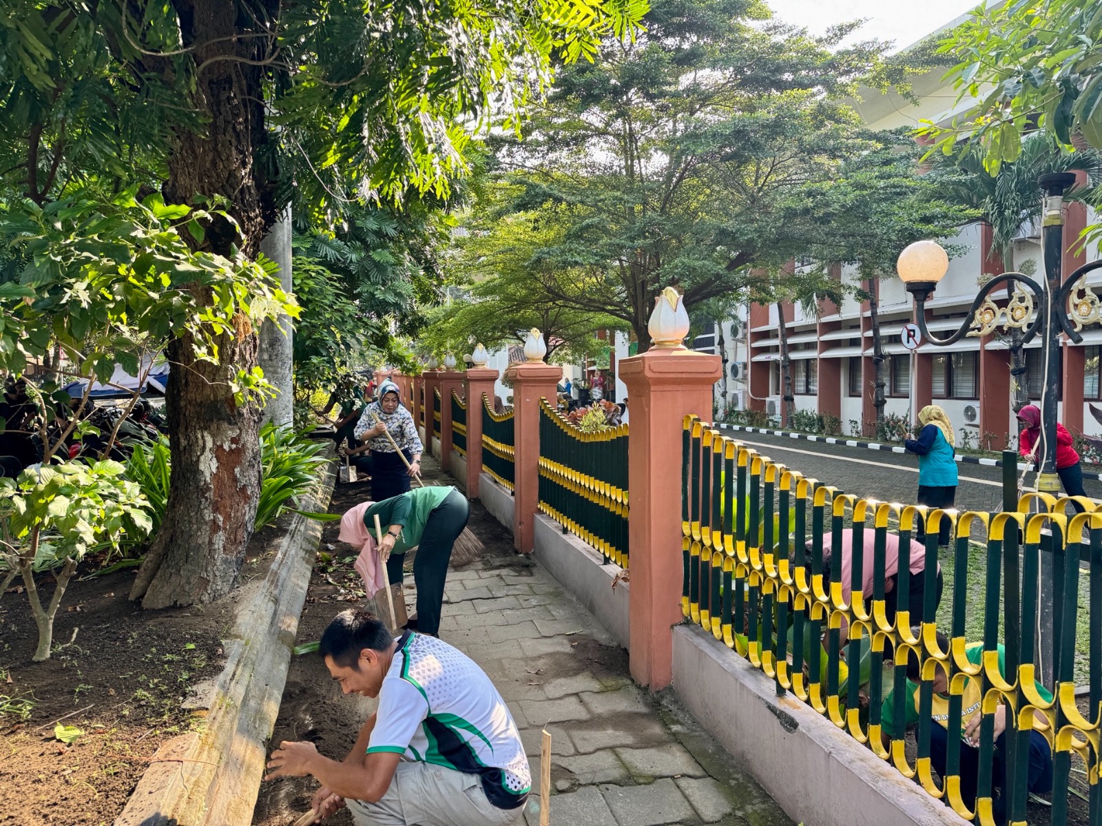 Kerja Bakti Rutin dan Sarapan Pagi bersama Pengadilan Negeri Yogyakarta