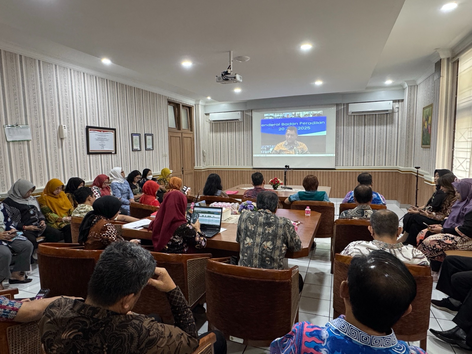 Pengadilan Negeri Yogyakarta Mengikuti Perisai Badilum episode ketujuh