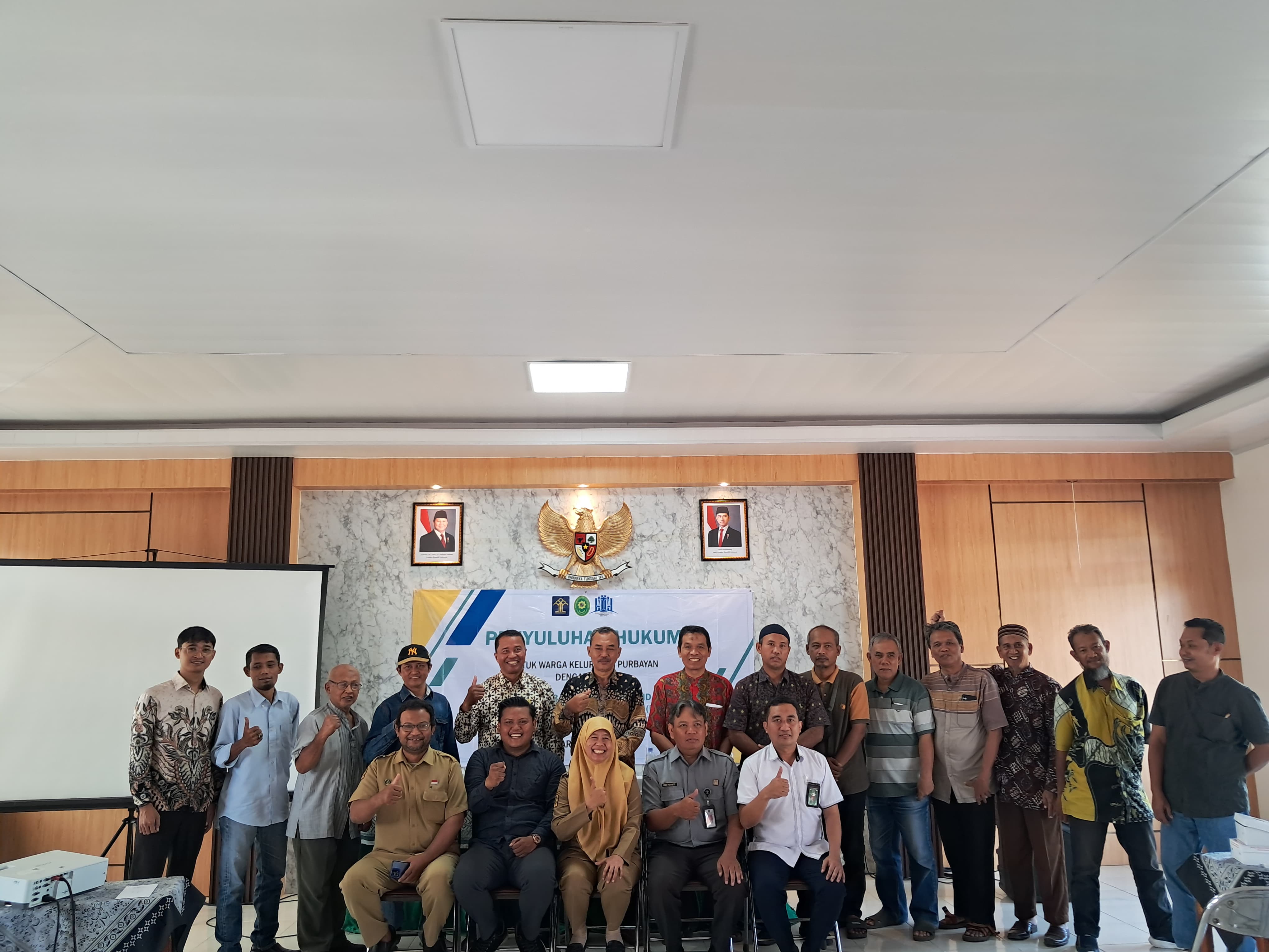 Panitera Muda Hukum Pengadilan Negeri Yogyakarta Melakukan Penyuluhan Hukum dan Sosialisasi Posbakum bagi Warga Purbayan