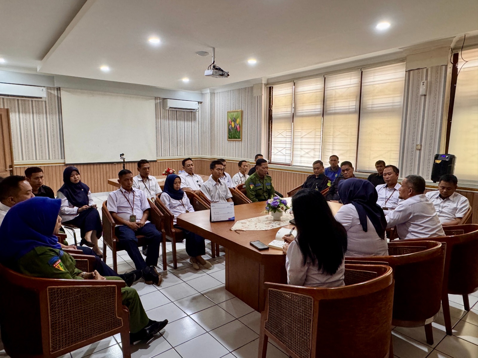 Pembinaan dan Monev Kinerja Triwulan II PPNPN Pengadilan Negeri Yogyakarta Tahun 2025