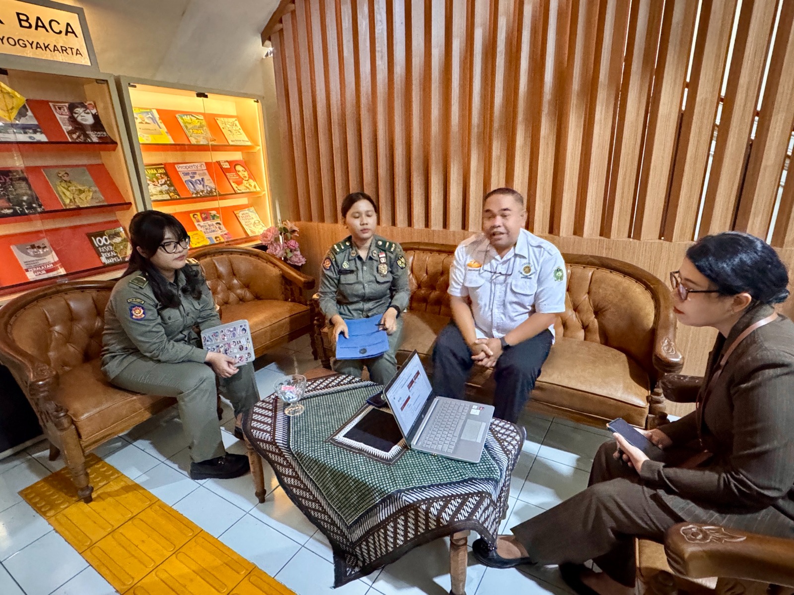 Pengadilan Negeri Yogyakarta Mendapatkan Kunjungan Kerja dari Satpol PP Kota Yogyakarta
