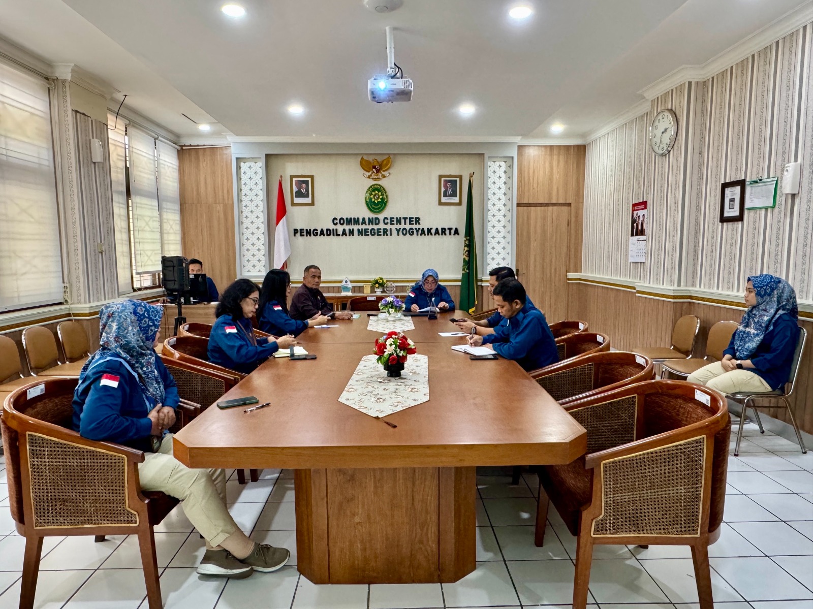 Rapat Monev Tindak Lanjut Hasil Pengawasan Daerah Pengadilan Tinggi Yogyakarta