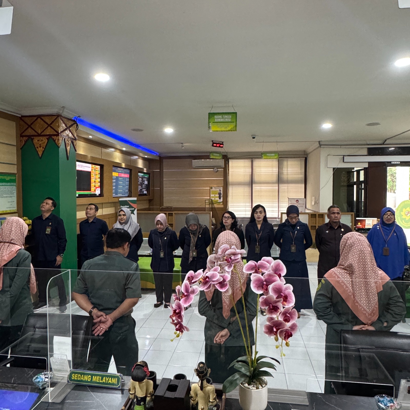 Apel Pagi Rutin Petugas PTSP 15 Juli 2025