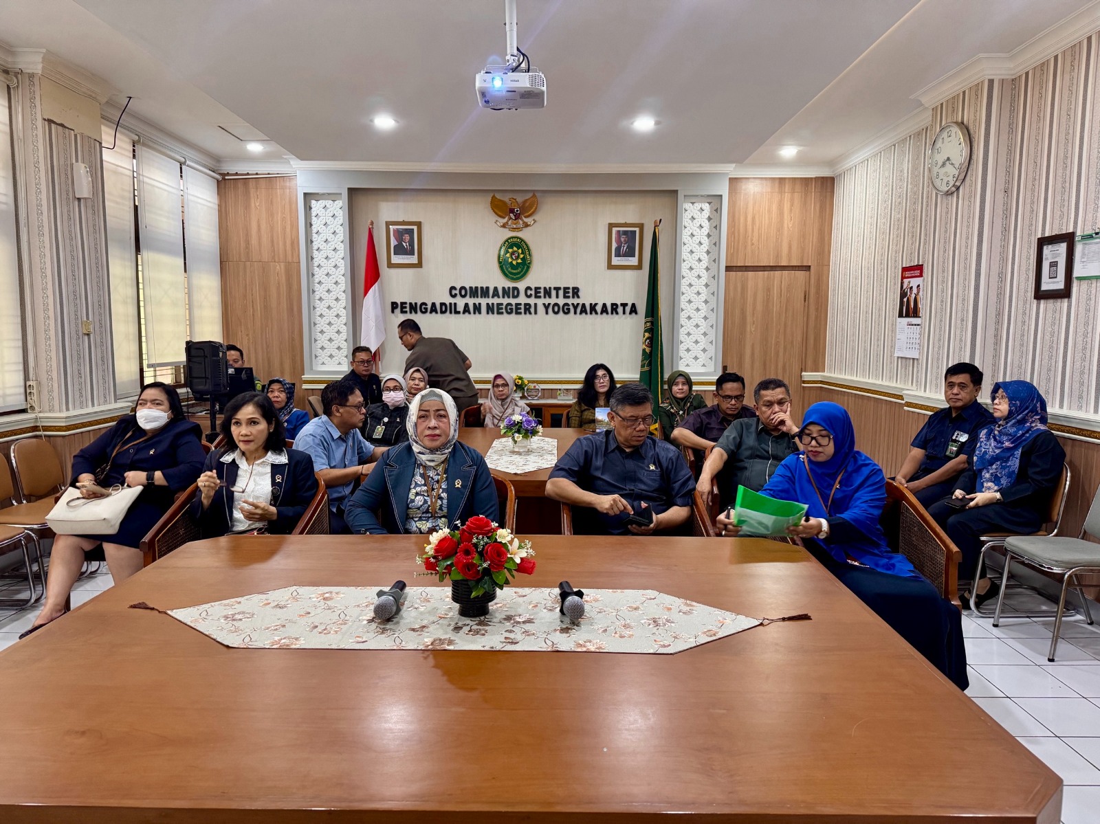 Pengadilan Negeri Yogyakarta Mengikuti Diskusi Muatan Materi RUU Jabatan Hakim