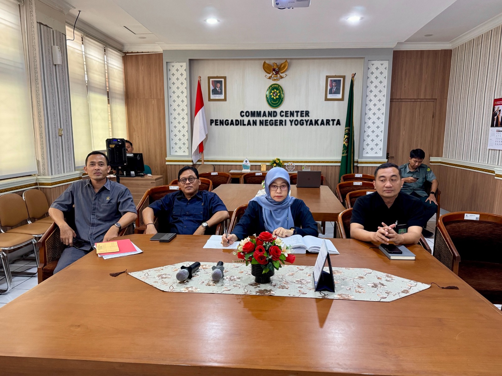 Pengadilan Negeri Yogyakarta Mengikuti Pelatihan Juru Bicara dan Pengelolaan Media Sosial 4 Lingkungan Peradilan