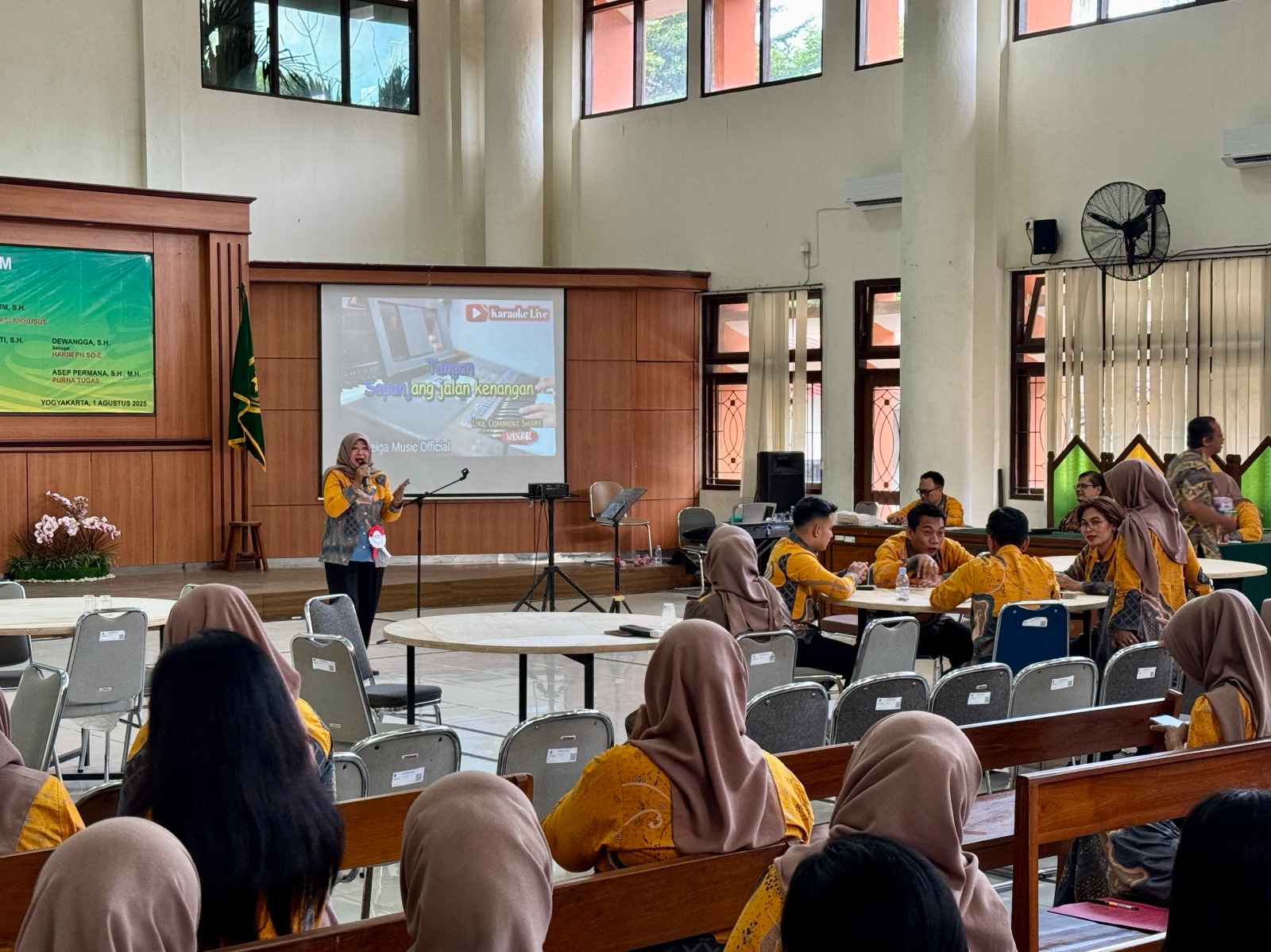 Perlombaan HUT Republik Indonesia dan HUT Mahkamah Agung RI di Pengadilan Negeri Yogyakarta
