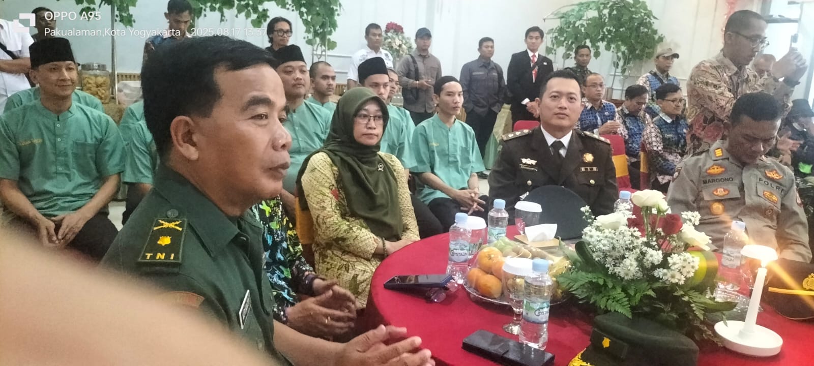 Hakim Pengadilan Negeri Yogyakarta Menghadiri Pemberian Remisi Umum 2025