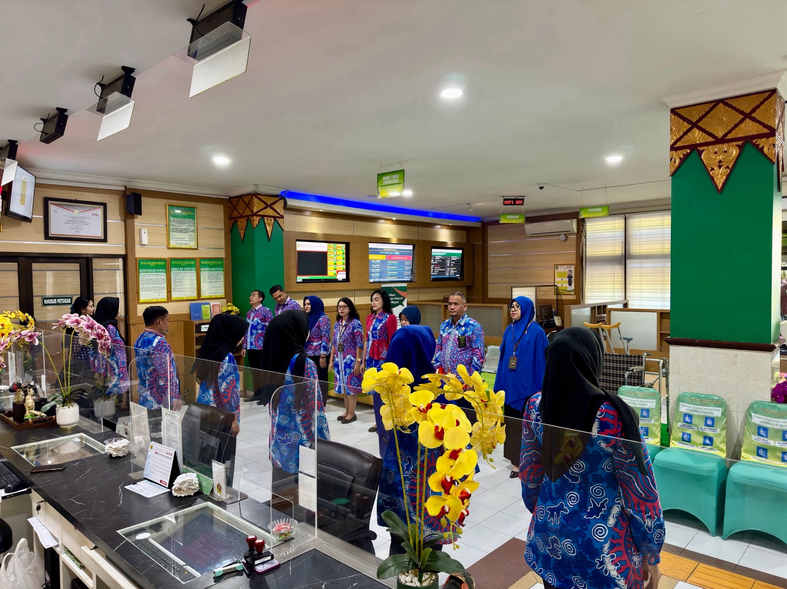 Apel Pagi Rutin Petugas PTSP 21 Agustus 2025