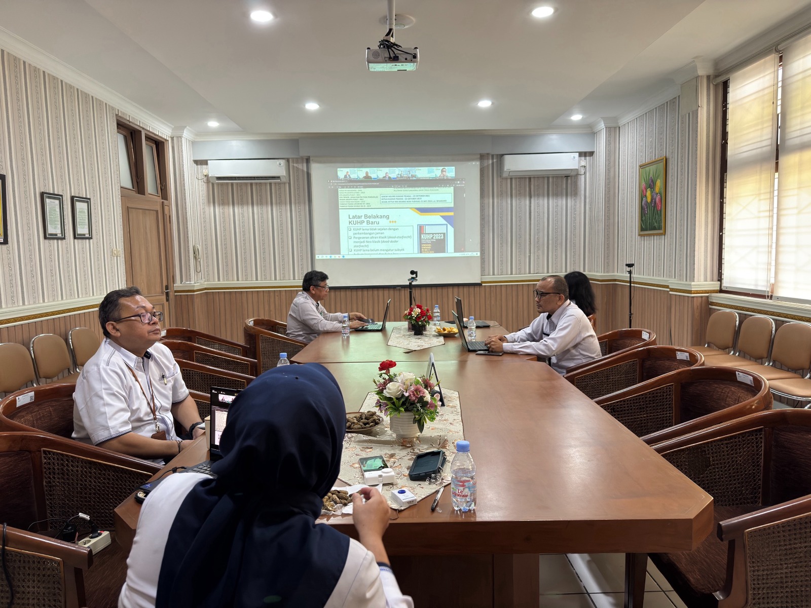 Pengadilan Negeri Yogyakarta Mengikuti Pembukaan Pelatihan Singkat Pendalaman Substansi dan Kebaruan Hukum Pidana Nasional