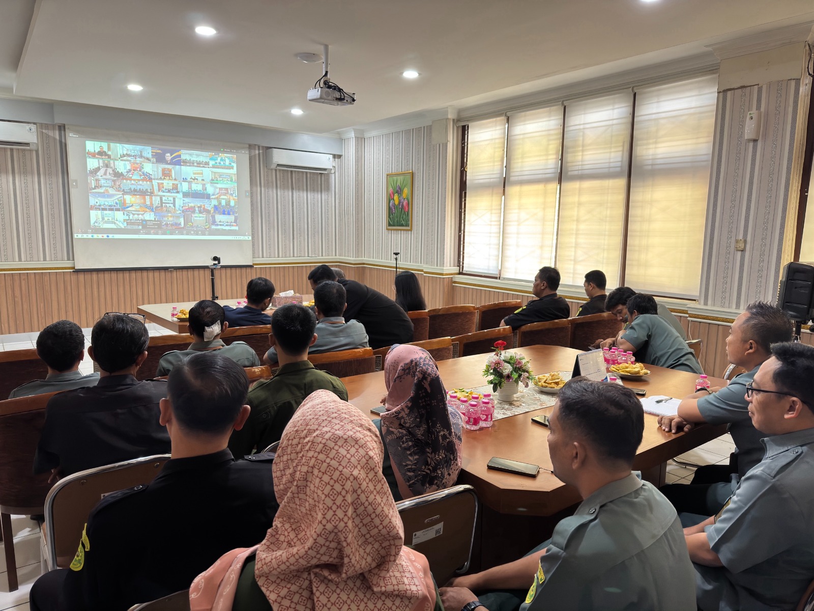 Pengadilan Negeri Yogyakarta Mengikuti Sosialisasi Pegawai Pemerintah dengan Perjanjian Kerja (P3K)