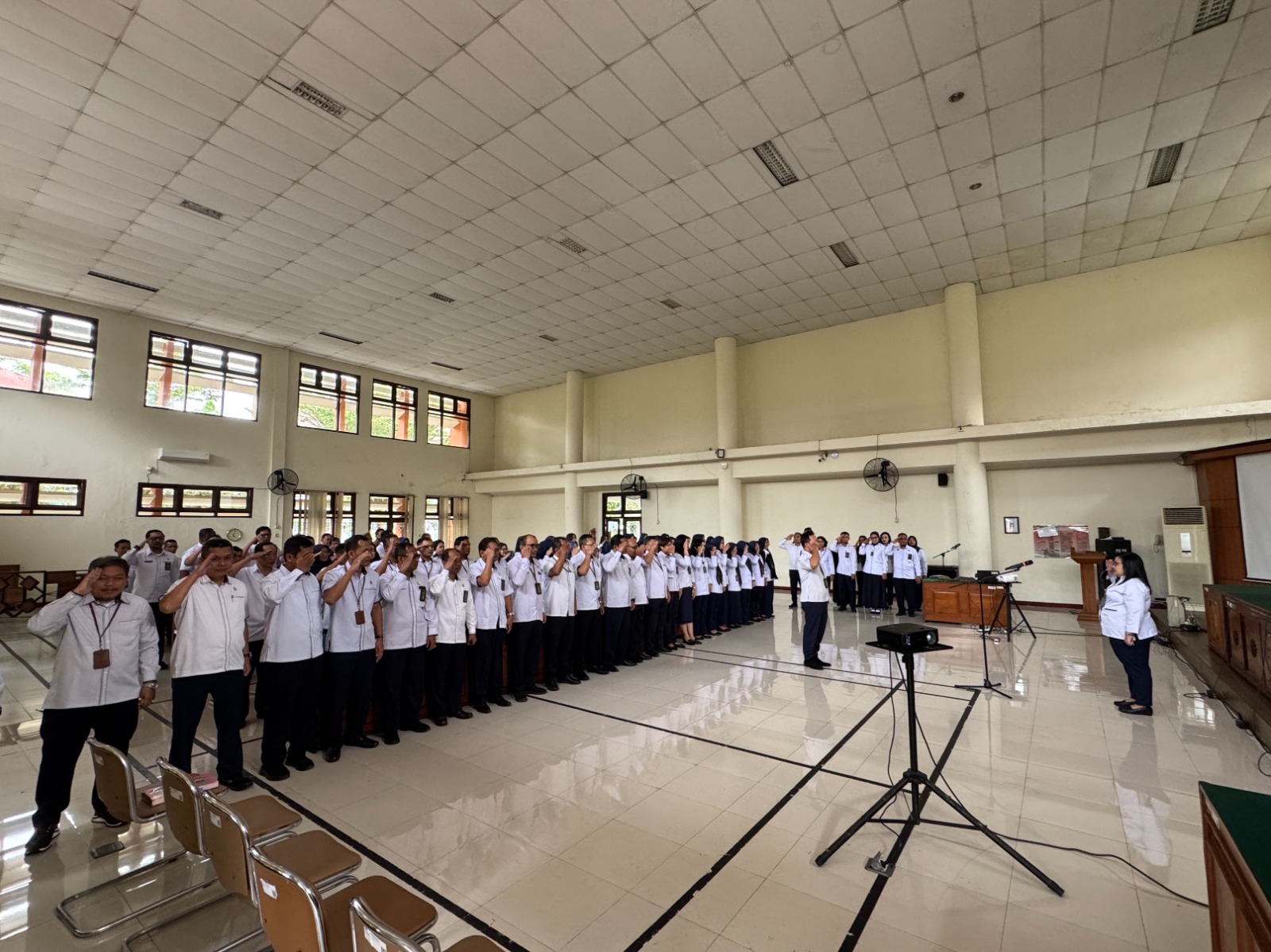 Apel Pagi Rutin 8 September 2025