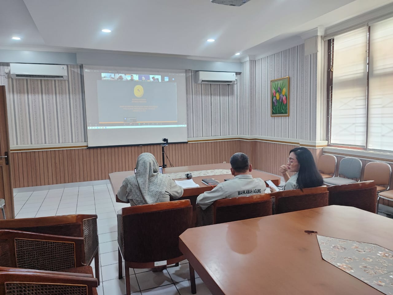 Pengadilan Negeri Yogyakarta Mengikuti Rakor Teknis Penyusunan Pagu Alokasi Tahun Anggaran 2026