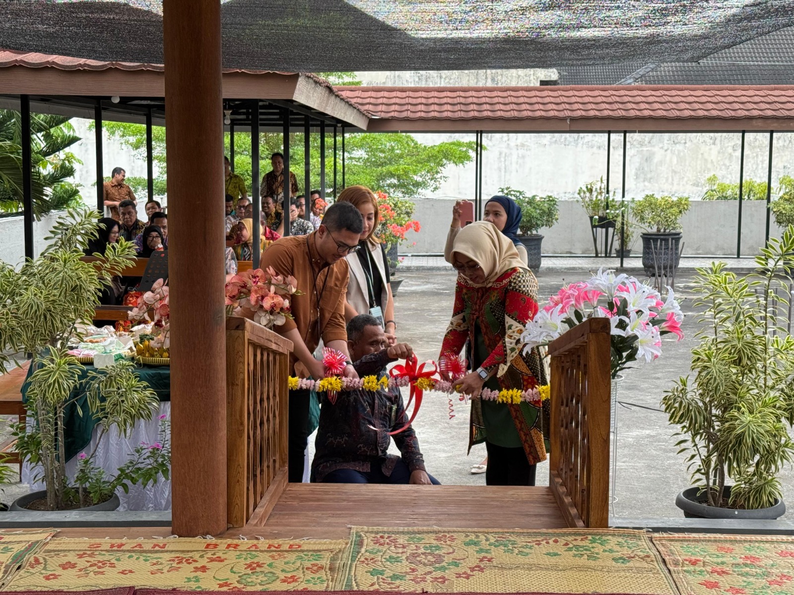Peresmian Gazebo dan Sarapan Pagi bersama Pengadilan Negeri Yogyakarta