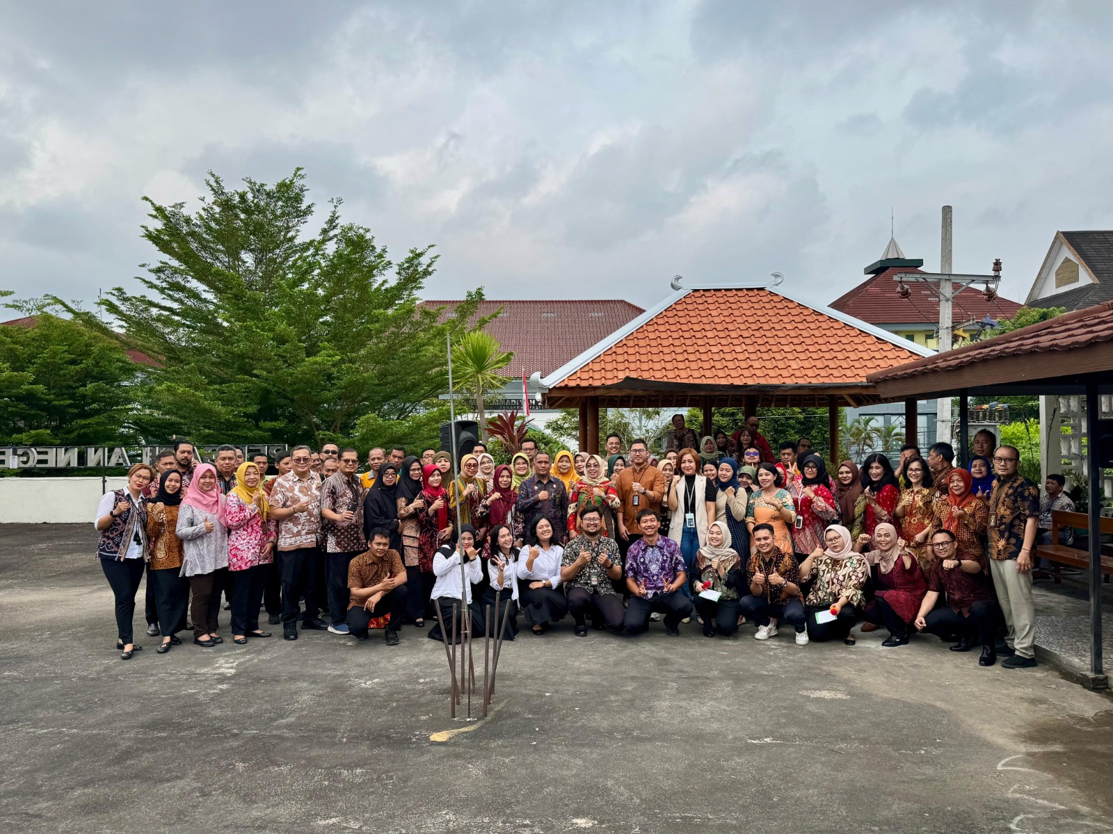 Peresmian Gazebo dan Sarapan Pagi bersama Pengadilan Negeri Yogyakarta