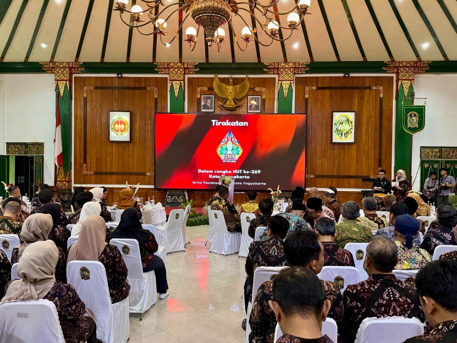 Ketua Pengadilan Negeri Yogyakarta Menghadiri Tirakatan HUT ke-269 Kota Yogyakarta