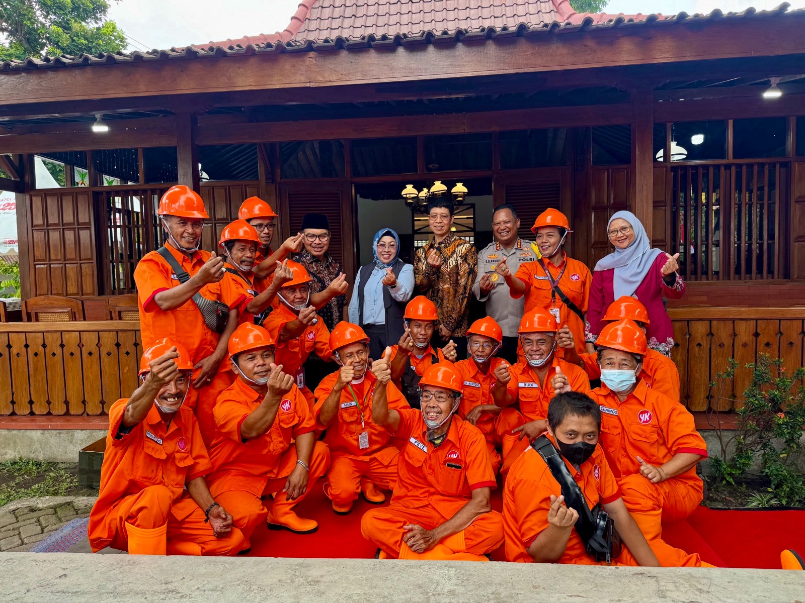 Ketua Pengadilan Negeri Yogyakarta Menghadiri Peresmian Taman dan Gapura Sentra Industri Bakpia Pathok