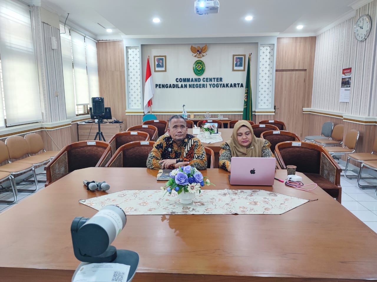 Pengadilan Negeri Yogyakarta Mengikuti Konsolidasi Laporan Keuangan Mahkamah Agung Triwulan III Tahun 2025
