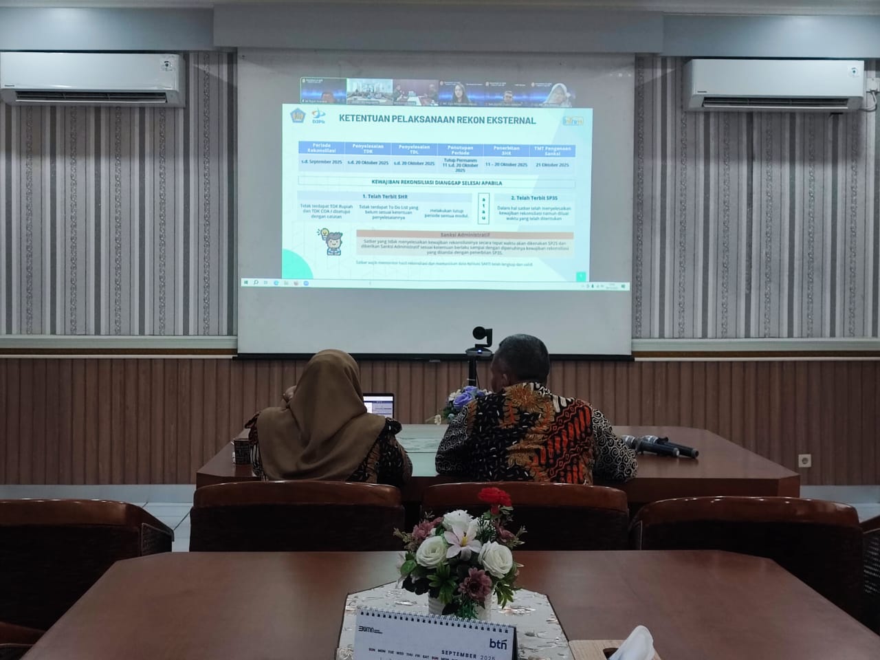 Pengadilan Negeri Yogyakarta Mengikuti Konsolidasi Laporan Keuangan Mahkamah Agung Triwulan III Tahun 2025