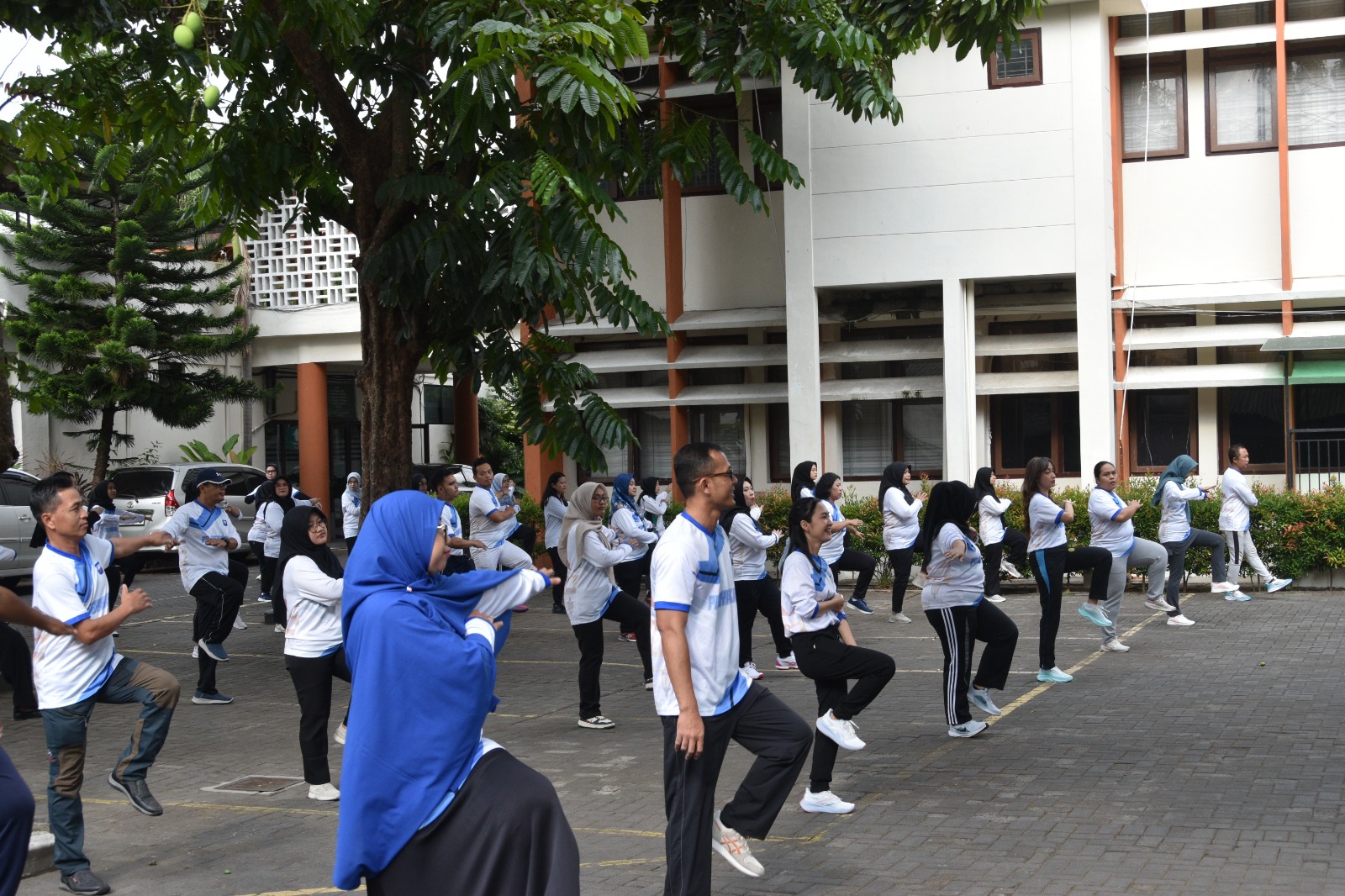 Senam Pagi Rutin Pengadilan Negeri Yogyakarta