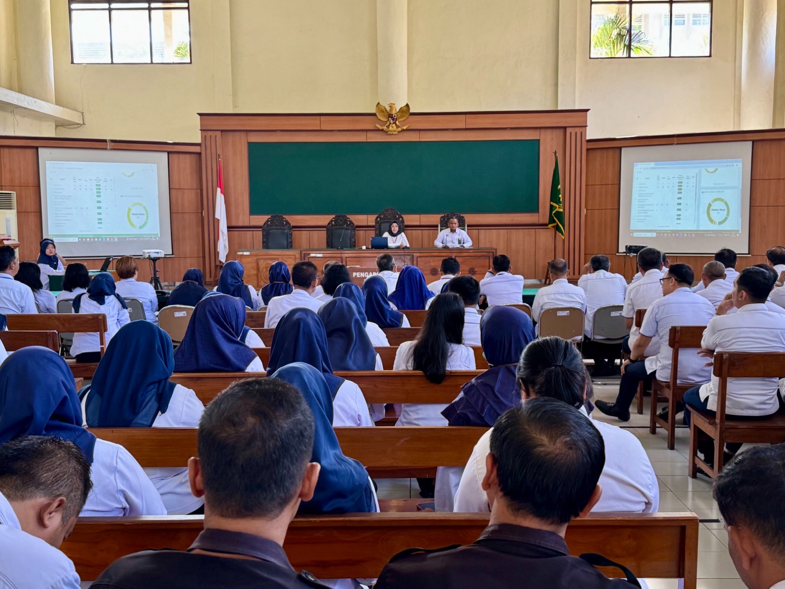 Rapat Pembinaan dan Monev Kinerja Pengadilan Negeri Yogyakarta Bulan September 2025