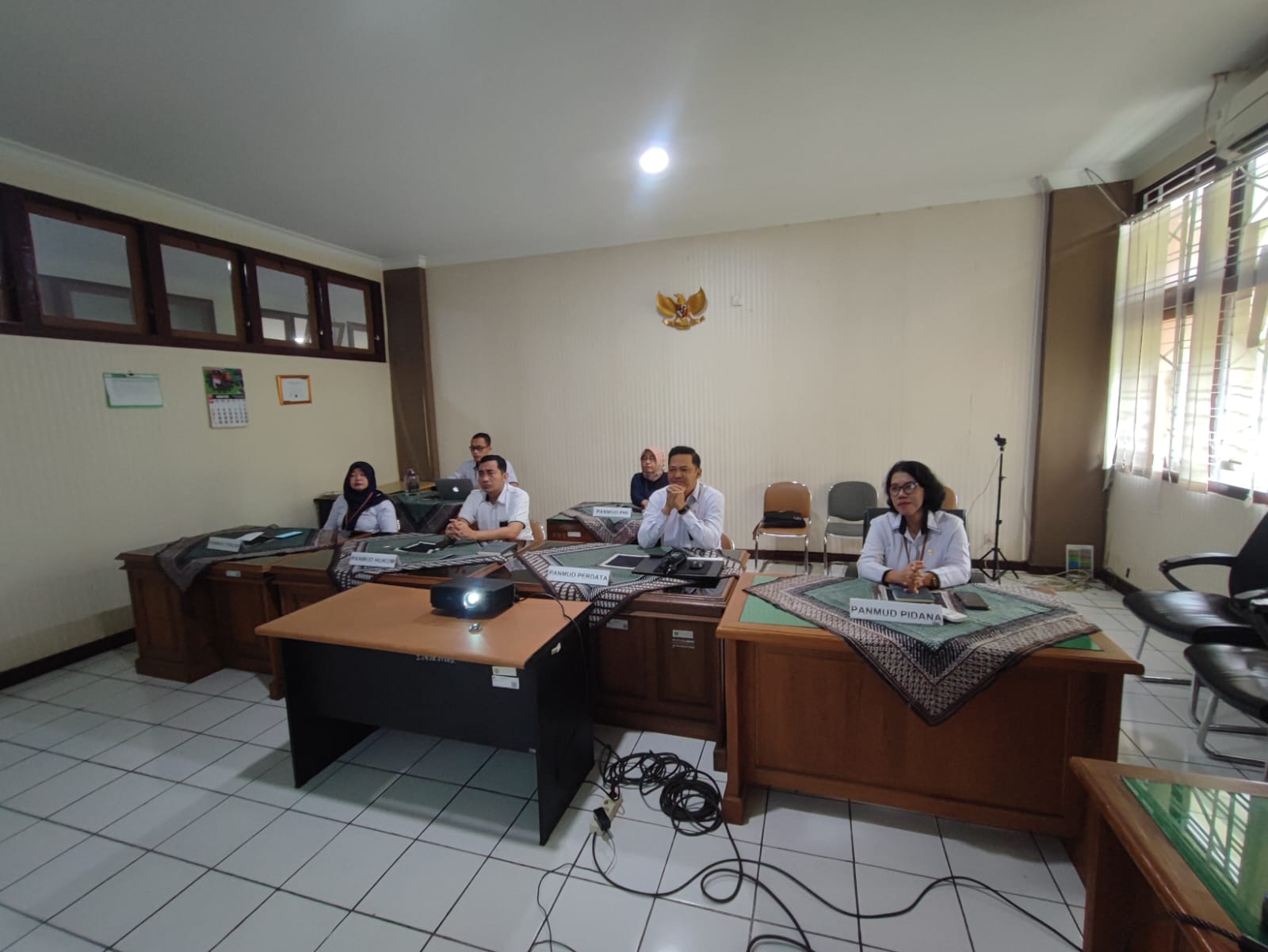 Panmud Pengadilan Negeri Yogyakarta Mengikuti Pembukaan dan Arahan Uji Substansi Bagi Panitera Muda di Lingkungan Peradilan Umum